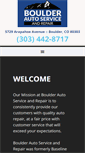Mobile Screenshot of boulderauto.com
